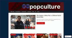 Desktop Screenshot of ccpopculture.com